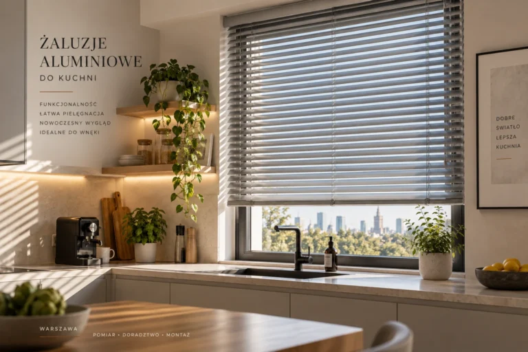 Żaluzje aluminiowe do kuchni. Praktyczny wybór.